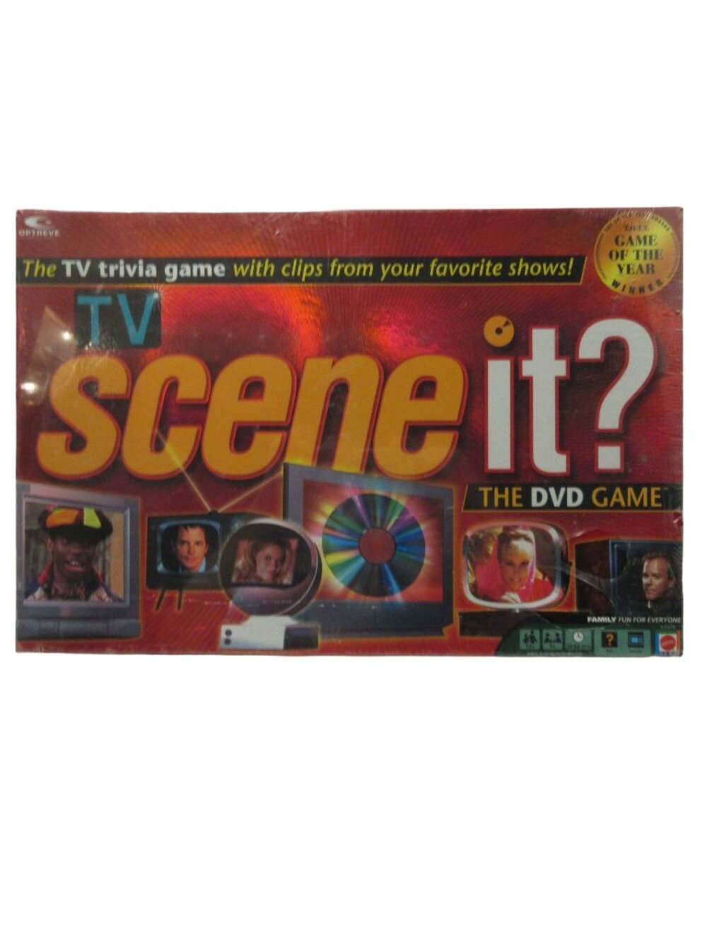 TV Edition Scene It! The DVD Trivia Game - SEALED - 2005 Edition